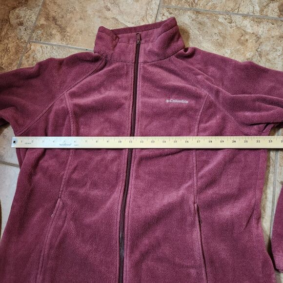 Columbia Fleece Jacket new orange short sleeve womens XL clothing lot - Picture 9 of 10